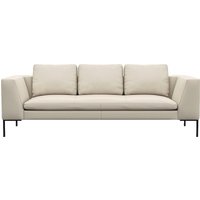 FLEXLUX 3-Sitzer "Loano, superbequemer Sitzkomfort durch Kaltschaum im Sitz", modernes Sofa, frei im Raum stellbar, lose Kissen von Flexlux