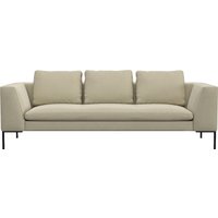 FLEXLUX 3-Sitzer "Loano, superbequemer Sitzkomfort durch Kaltschaum im Sitz", modernes Sofa, frei im Raum stellbar, lose Kissen von Flexlux