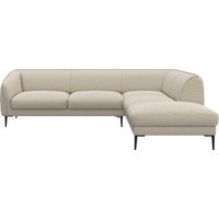 FLEXLUX Ecksofa "Belle Designsofa, L-Form, B/T 268/209 cm", Skandinavisches Design, In hochwertiger Verarbeitung von Flexlux