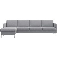 FLEXLUX Ecksofa "Fiore, super Sitzkomfort durch Kaltschaum im Sitz, L-Form" schmale Armlehnen, Füße Alu FLEXLUX Ecksofa "Fiore, super Sitzkomfort durch Kaltschaum im Sitz, L-Form" schmale Armlehnen, Füße Alu von Flexlux