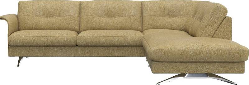 FLEXLUX Ecksofa Glow, super bequem durch hochwertigem Sitzaufbau mit Federkern, L-Form, Skandinavisches Design, In hochwertiger Verarbeitung von Flexlux