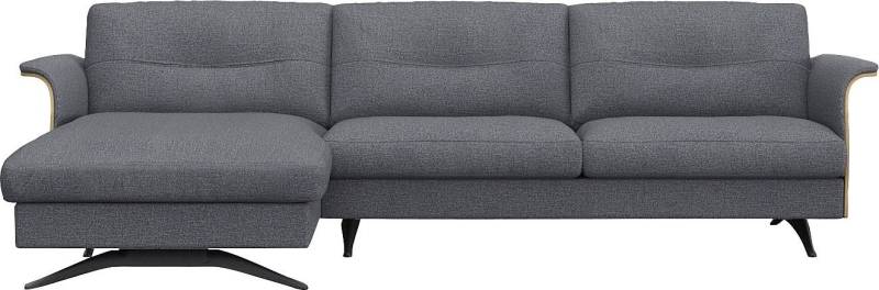 FLEXLUX Ecksofa Glow, super bequem durch hochwertigem Sitzaufbau mit Federkern, L-Form, Modernes skandinavisches Design von Flexlux