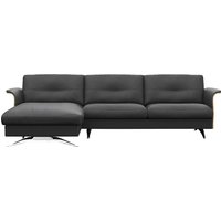 FLEXLUX Ecksofa "Glow, super bequem durch hochwertigem Sitzaufbau mit Federkern, L-Form", Modernes skandinavisches Design von Flexlux
