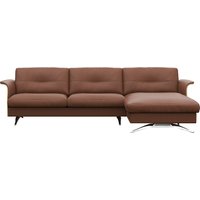 FLEXLUX Ecksofa "Glow, super bequem durch hochwertigem Sitzaufbau mit Federkern, L-Form", Modernes skandinavisches Design von Flexlux