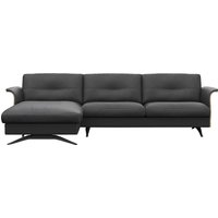 FLEXLUX Ecksofa "Glow, super bequem durch hochwertigem Sitzaufbau mit Federkern, L-Form", Modernes skandinavisches Design von Flexlux