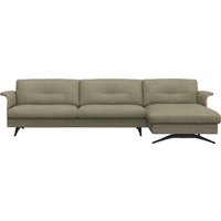 FLEXLUX Ecksofa "Glow, super bequem durch hochwertigem Sitzaufbau mit Federkern, L-Form", Modernes skandinavisches Design von Flexlux