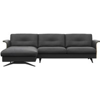 FLEXLUX Ecksofa "Glow, super bequem durch hochwertigem Sitzaufbau mit Federkern, L-Form", Modernes skandinavisches Design von Flexlux