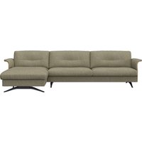 FLEXLUX Ecksofa "Glow, super bequem durch hochwertigem Sitzaufbau mit Federkern, L-Form", Modernes skandinavisches Design von Flexlux