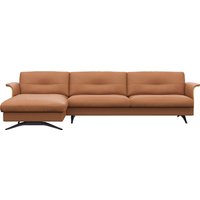 FLEXLUX Ecksofa "Glow, super bequem durch hochwertigem Sitzaufbau mit Federkern, L-Form", Modernes skandinavisches Design von Flexlux