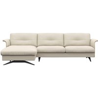 FLEXLUX Ecksofa "Glow, super bequem durch hochwertigem Sitzaufbau mit Federkern, L-Form", Modernes skandinavisches Design von Flexlux