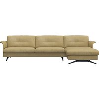 FLEXLUX Ecksofa "Glow, super bequem durch hochwertigem Sitzaufbau mit Federkern, L-Form", Modernes skandinavisches Design von Flexlux