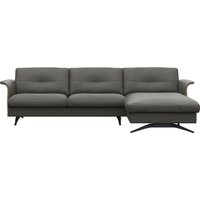 FLEXLUX Ecksofa "Glow, super bequem durch hochwertigem Sitzaufbau mit Federkern, L-Form", Modernes skandinavisches Design von Flexlux