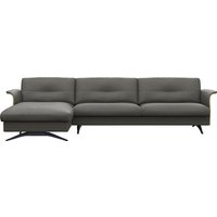 FLEXLUX Ecksofa "Glow, super bequem durch hochwertigem Sitzaufbau mit Federkern, L-Form", Modernes skandinavisches Design von Flexlux