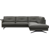 FLEXLUX Ecksofa "Glow, super bequem durch hochwertigem Sitzaufbau mit Federkern, L-Form", Skandinavisches Design, In hochwertiger Verarbeitung von Flexlux