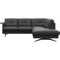 FLEXLUX Ecksofa "Glow, super bequem durch hochwertigem Sitzaufbau mit Federkern, L-Form", Modernes skandinavisches Design von Flexlux