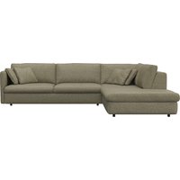 FLEXLUX Ecksofa "Lovane", Weich & anschmiegsam, große Sitztiefe auf Kaltschaum, Dekokissen inkl. von Flexlux