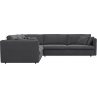 FLEXLUX Ecksofa "Lovane, elegant und zeitlos, bequem, L-Form" Weich & anschmiegsam, große Sitztiefe auf Kaltschaum, Dekokissen inkl. von Flexlux