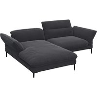 FLEXLUX Ecksofa "Salino, Funktionssofa mit Recamiere, Relaxsofa, Ecksofa", Sofa mit Arm- und Kopfteil-Verstellungen, Kaltschaum & Stahl-Wellen von Flexlux