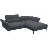 FLEXLUX Ecksofa "Salino, Funktionssofa mit Recamiere, Relaxsofa, Ecksofa", Sofa mit Arm- und Kopfteil-Verstellungen, Kaltschaum & Stahl-Wellen von Flexlux