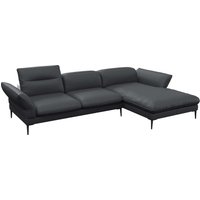 FLEXLUX Ecksofa "Salino, Funktionssofa mit Recamiere, Relaxsofa, Ecksofa", Sofa mit Arm- und Kopfteil-Verstellungen, Kaltschaum & Stahl-Wellen von Flexlux