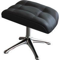 FLEXLUX Fußhocker "Chester, Beinauflage, Entspannung, Hoher Komfort, Ergonomisch", Scandi Design, Robuster AluFuß, Pflegeleicht, Stoff oder Echtleder von Flexlux