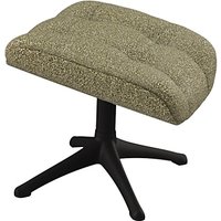FLEXLUX Fußhocker "Chester, Beinauflage, Entspannung, Hoher Komfort, Ergonomisch", Scandi Design, Schwarzer Fuß, Pflegeleicht, Stoff oder Echtleder von Flexlux