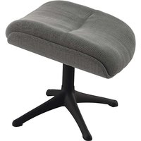 FLEXLUX Fußhocker "Haze Beinstütze, skandinavisches Design, hervorragender Komfort" für Beinauflage zur besseren Entspannung, robuster schwarzer Fuß von Flexlux