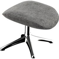 FLEXLUX Fußhocker "Marinella, Fußstütze für Lounging, Entspannung der Extraklasse, Scandi" Brescia-Stoff, Robuster Aluminiumfuß, Pflegeleicht und haltbar von Flexlux