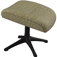 FLEXLUX Fußhocker "Fußhocker More, Beinstütze, Entspannung. Ergonomisch. Komfort", Scandi Design, Robuster Alu Fuß, Pflegeleicht, Stoff oder Echtleder von Flexlux