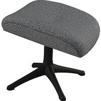 FLEXLUX Fußhocker "Fußhocker More, Beinstütze, Entspannung. Ergonomisch. Komfort", Scandi Design, Robuster Alu Fuß, Pflegeleicht, Stoff oder Echtleder von Flexlux