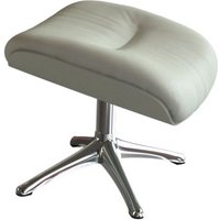 FLEXLUX Fußhocker "Fußhocker More, Beinstütze für Entspannung, Ergonomisch, Komfort", Scandi-stil, Robuster Alu Fuß, Pflegeleicht, Stoff oder Echtleder von Flexlux