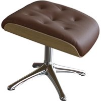 FLEXLUX Fußhocker "Volden Beinstütze, pflegeleicht, skandinavisches Design, hoher Komfort", für Beinauflage zur besseren Entspannung, robuster Alu Fuß, Holzrahmen von Flexlux