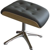 FLEXLUX Fußhocker "Volden Beinstütze, pflegeleicht, skandinavisches Design, hoher Komfort", für Beinauflage zur besseren Entspannung, robuster Alu Fuß, Holzrahmen von Flexlux