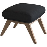 FLEXLUX Polsterhocker "Adria" Fuß Eiche, Fußhocker für Ohrensessel von Flexlux