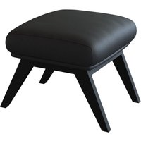 FLEXLUX Polsterhocker "Adria", Fuß schwarz, Fußhocker für Ohrensessel von Flexlux