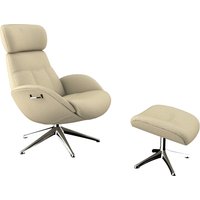FLEXLUX Relaxsessel "Elegant, Funktionssessel, verstellbarer Rücken- und Kopfstütze" Premium Komfort, Rücken- und Kopfteilverstellung, Drehbar, Fuß Alu FLEXLUX Relaxsessel "Elegant, Funktionssessel, verstellbarer Rücken- und Kopfstütze" Premium Komfort, Rücken- und Kopfteilverstellung, Drehbar, Fuß Alu von Flexlux
