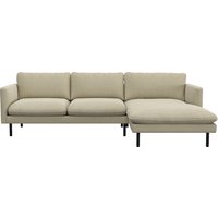 FLEXLUX Ecksofa "Bolzano, elegant und bequem, L-Form" Sitzaufbau mit Kaltschaum & Stahl-Wellen, loose Sitz -& Rückenkissen von Flexlux