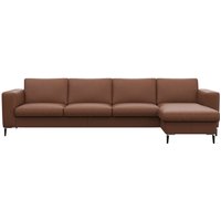 FLEXLUX Ecksofa "Fiore, super Sitzkomfort durch Kaltschaum im Sitz, L-Form" breite Armlehnen, Füße Alu+schwarz FLEXLUX Ecksofa "Fiore, super Sitzkomfort durch Kaltschaum im Sitz, L-Form" breite Armlehnen, Füße Alu+schwarz von Flexlux