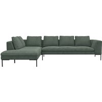 FLEXLUX Ecksofa "Loano", modernes Sofa, frei im Raum stellbar, lose Kissen, Kaltschaum im Sitz von Flexlux