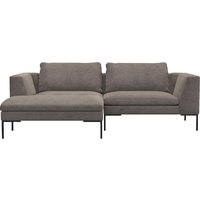 FLEXLUX Ecksofa "Loano, superbequemer Sitzkomfort durch Kaltschaum im Sitz, L-Form", modernes Sofa, frei im Raum stellbar, lose Kissen, hoher Fuß von Flexlux