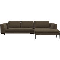 FLEXLUX Ecksofa "Loano", modernes Sofa, frei im Raum stellbar, lose Kissen, Kaltschaum im Sitz von Flexlux