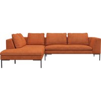 FLEXLUX Ecksofa "Loano", modernes Sofa, frei im Raum stellbar, lose Kissen, Kaltschaum im Sitz von Flexlux