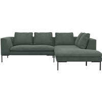 FLEXLUX Ecksofa "Loano", modernes Sofa, frei im Raum stellbar, lose Kissen, Kaltschaum im Sitz von Flexlux