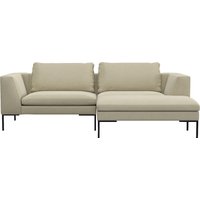 FLEXLUX Ecksofa "Loano", modernes Sofa, frei im Raum stellbar, lose Kissen, Kaltschaum im Sitz von Flexlux