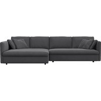 FLEXLUX Ecksofa "Lovane" Weich & anschmiegsam, große Sitztiefe auf Kaltschaum, Dekokissen inkl. von Flexlux