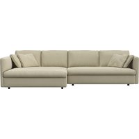 FLEXLUX Ecksofa "Lovane" Weich & anschmiegsam, große Sitztiefe auf Kaltschaum, Dekokissen inkl. von Flexlux