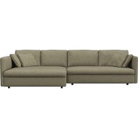 FLEXLUX Ecksofa "Lovane" Weich & anschmiegsam, große Sitztiefe auf Kaltschaum, Dekokissen inkl. von Flexlux