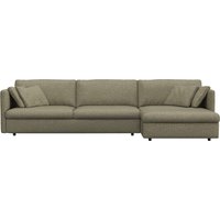 FLEXLUX Ecksofa "Lovane", Weich & anschmiegsam, große Sitztiefe auf Kaltschaum, Dekokissen inkl. von Flexlux