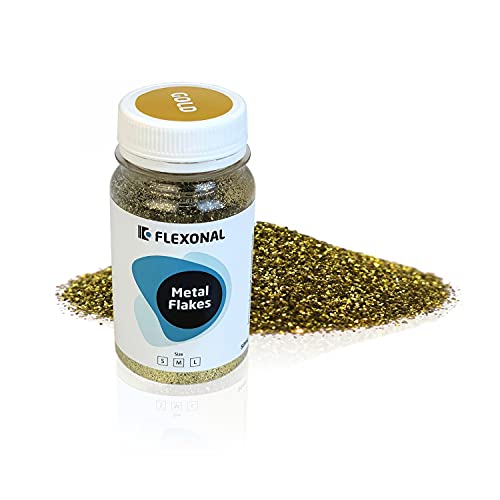 Metal Flakes Gold Größe S (Small) von Flexonal