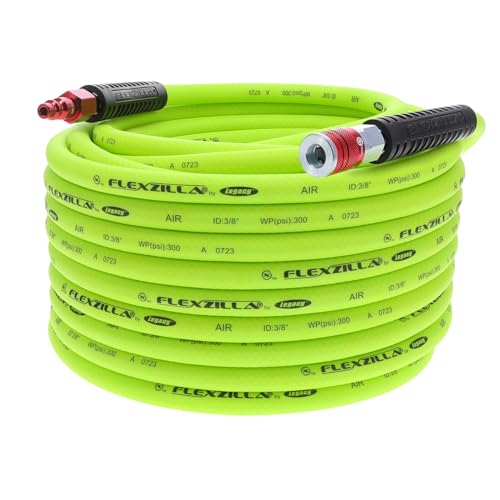 Legacy Flexzilla 3/8 by 50 Zilla grün Air Schlauch mit 1/4 Enden, HFZ38100YW2-D von Flexzilla